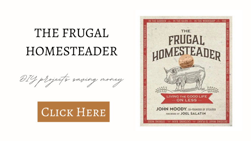 the frugal homesteader book cover