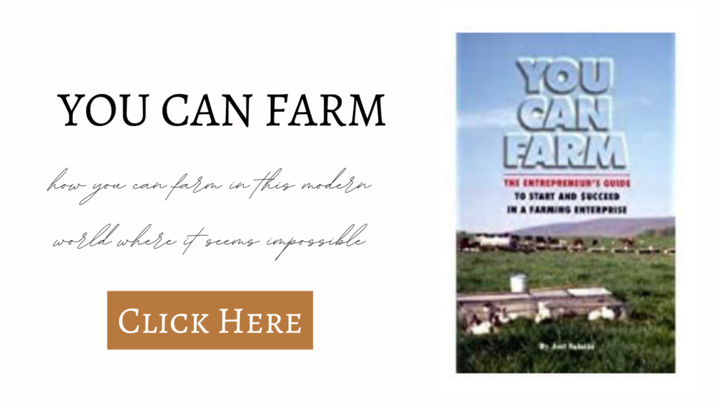 you can farm book cover by joel salatin
